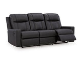 Mackmenville Carbon Reclining Sofa from Ashley - Luna Furniture