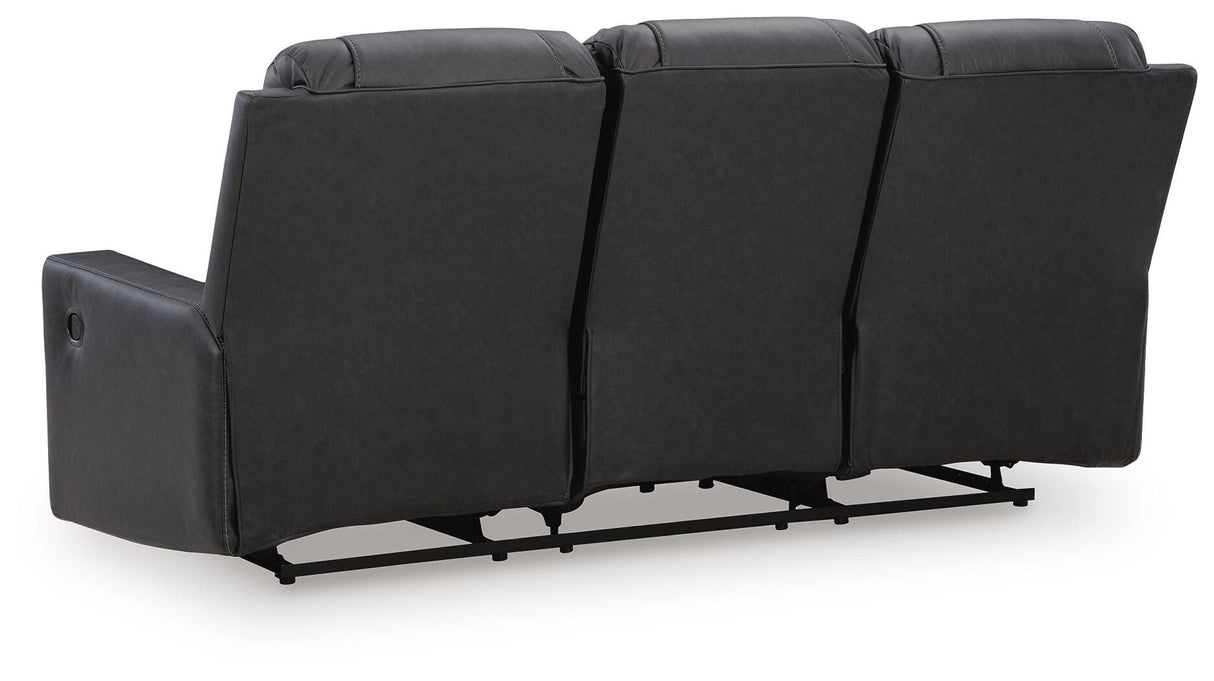 Mackmenville Carbon Reclining Sofa and Recliner from Ashley Furniture - Luna Furniture