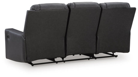 Mackmenville Carbon Reclining Sofa and Recliner from Ashley Furniture - Luna Furniture