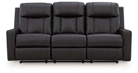Mackmenville Carbon Reclining Sofa from Ashley Furniture - Luna Furniture