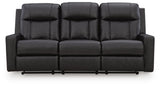 Mackmenville Carbon Reclining Sofa and Recliner from Ashley Furniture - Luna Furniture