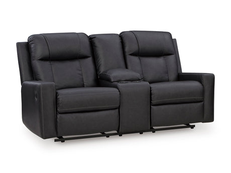 Mackmenville Carbon Reclining Living Room Set from Ashley - Luna Furniture
