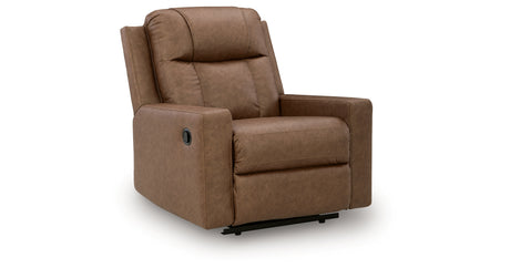 Mackmenville Caramel Recliner from Ashley Furniture - Luna Furniture