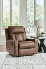 Mackmenville Caramel Recliner from Ashley Furniture - Luna Furniture