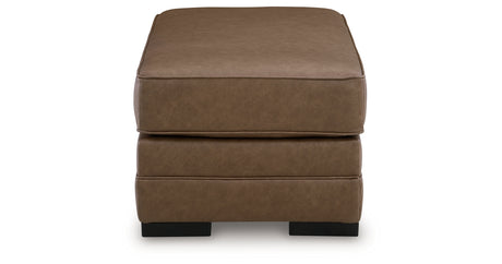 VillaCourt Caramel Ottoman from Ashley Furniture - Luna Furniture