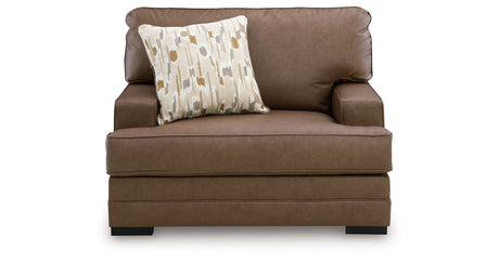 VillaCourt Caramel Oversized Chair from Ashley Furniture - Luna Furniture