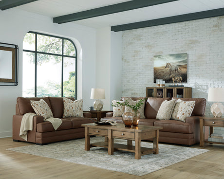VillaCourt Caramel Living Room Set from Ashley - Luna Furniture