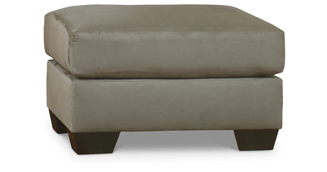 Darcy Sofa, Loveseat, Chair and Ottoman in Cobblestone from Ashley - Luna Furniture