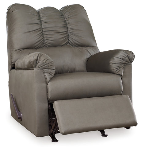 Darcy Cobblestone Recliner from Ashley - Luna Furniture