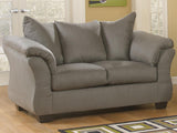 Darcy Cobblestone Loveseat from Ashley Furniture - Luna Furniture