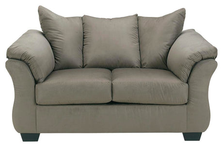Darcy Cobblestone Sofa, Loveseat and Recliner from Ashley - Luna Furniture