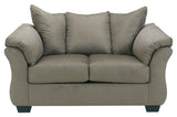 Darcy Cobblestone Sofa, Loveseat, Chair and Ottoman from Ashley Furniture - Luna Furniture