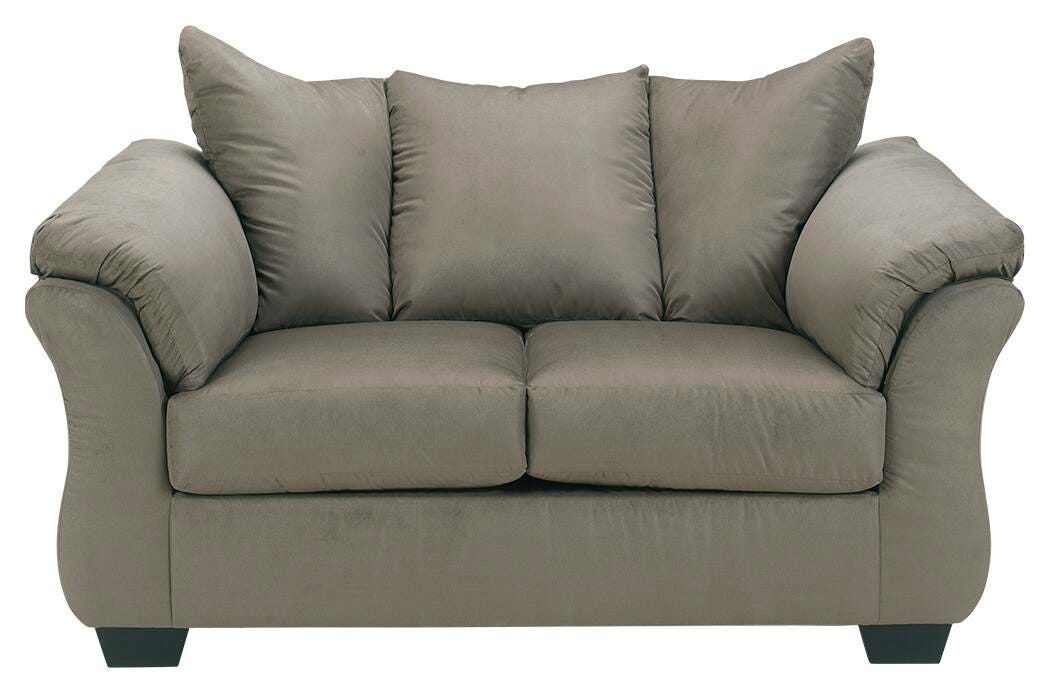 Darcy Cobblestone Sofa, Loveseat and Recliner from Ashley Furniture - Luna Furniture