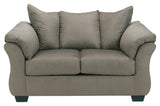 Darcy Cobblestone Sofa, Loveseat and Recliner from Ashley Furniture - Luna Furniture