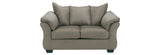 Darcy Sofa, Loveseat, Chair and Ottoman in Cobblestone from Ashley Furniture - Luna Furniture