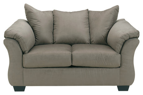 Darcy Cobblestone Sofa, Loveseat and Recliner from Ashley - Luna Furniture