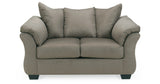 Darcy Cobblestone Loveseat from Ashley Furniture - Luna Furniture