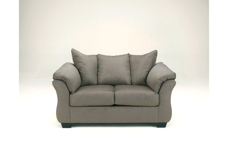Darcy Cobblestone Sofa, Loveseat and Recliner from Ashley - Luna Furniture