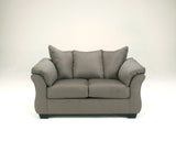 Darcy Cobblestone Sofa, Loveseat and Recliner-75005U13-Ashley-75005-35-Luna Furniture