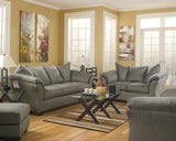 Darcy Cobblestone Living Room Set from Ashley - Luna Furniture