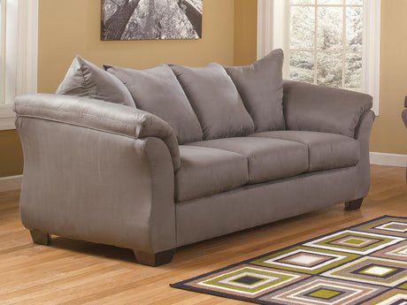 Darcy Cobblestone Sofa from Ashley - Luna Furniture