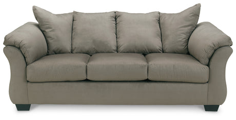 Darcy Cobblestone Sofa, Loveseat and Recliner from Ashley - Luna Furniture