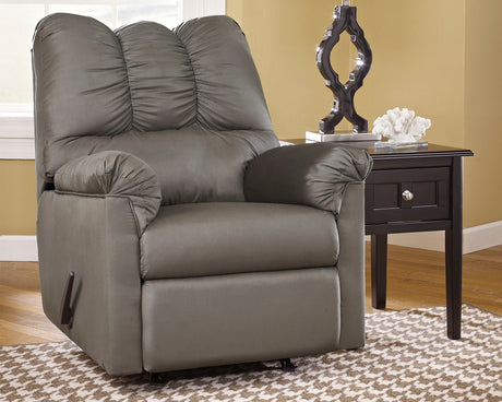 Darcy Cobblestone Recliner from Ashley - Luna Furniture