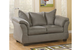 Darcy Cobblestone Loveseat from Ashley Furniture - Luna Furniture