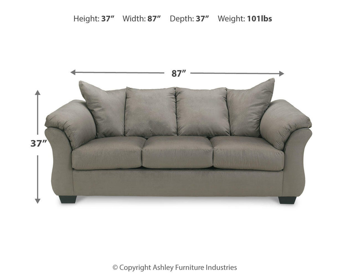 Darcy Cobblestone Sofa and Chair from Ashley Furniture - Luna Furniture