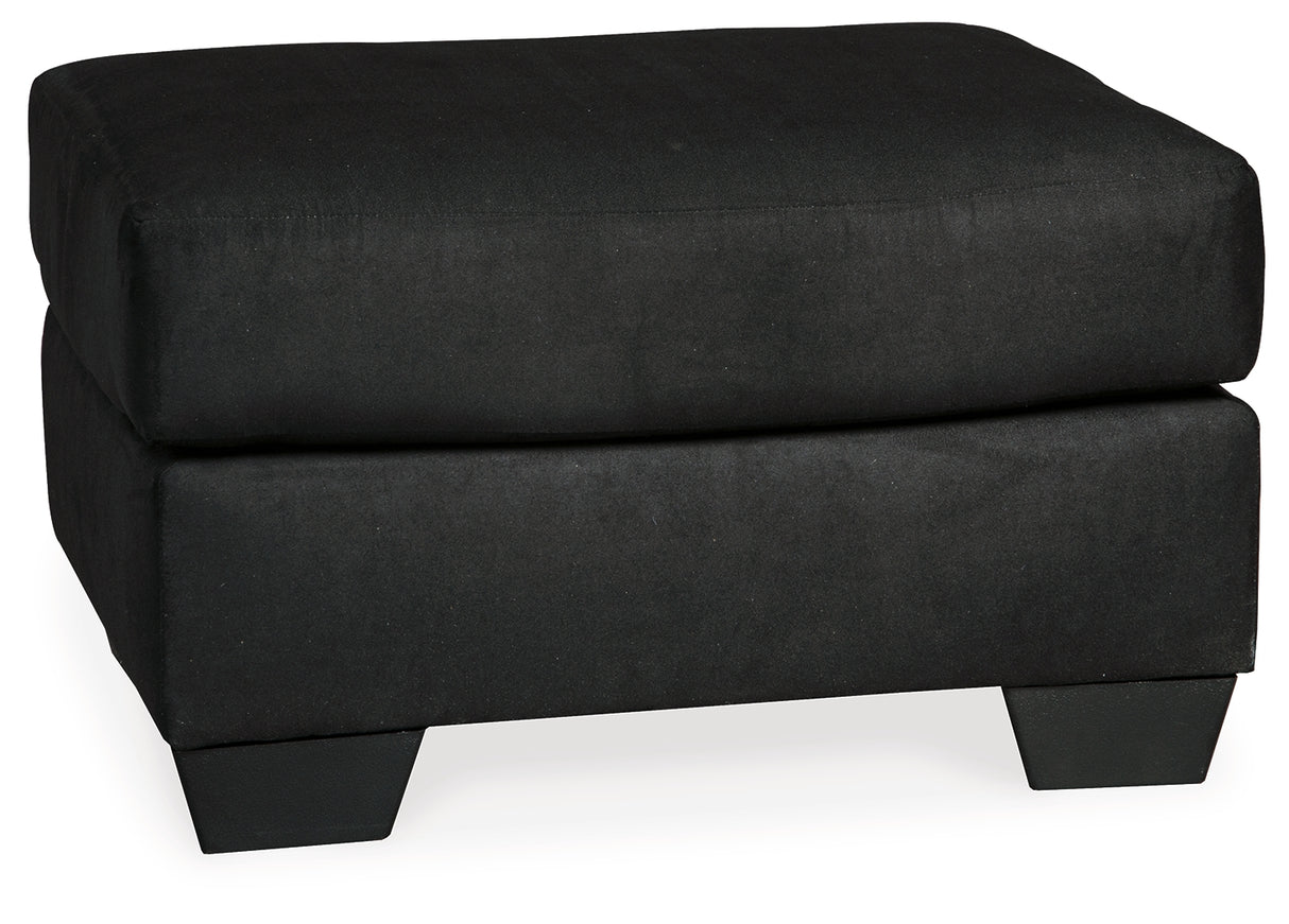 Darcy Black Sofa, Loveseat, Chair and Ottoman from Ashley - Luna Furniture