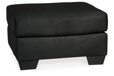 Darcy Black Sofa, Loveseat, Chair and Ottoman from Ashley - Luna Furniture