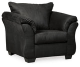 Darcy Black Chair from Ashley Furniture - Luna Furniture