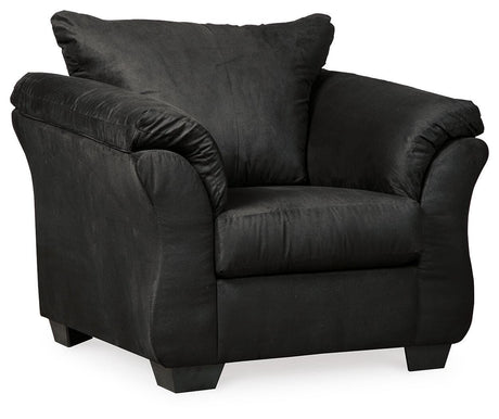 Darcy Black Chair from Ashley - Luna Furniture