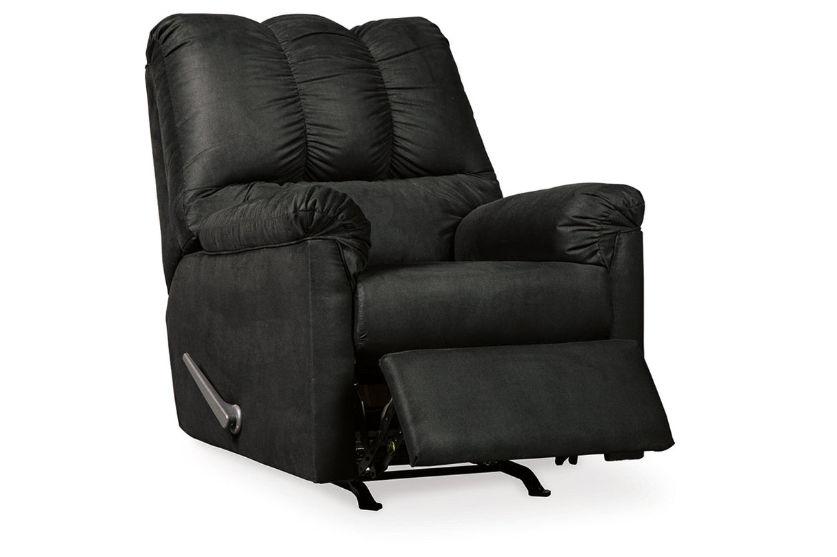 Darcy Black Sofa and Recliner from Ashley - Luna Furniture