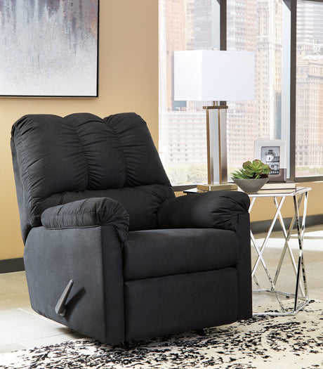 Darcy Black Recliner from Ashley - Luna Furniture