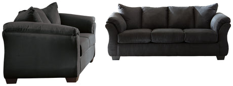 Darcy Black Sofa and Loveseat from Ashley - Luna Furniture