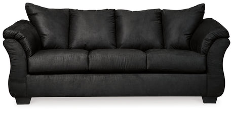 Darcy Black Sofa, Loveseat, Chair and Ottoman from Ashley - Luna Furniture