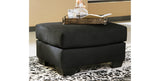Darcy Black Loveseat and Ottoman from Ashley Furniture - Luna Furniture
