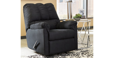 Darcy Black Loveseat and 2 Recliners from Ashley - Luna Furniture