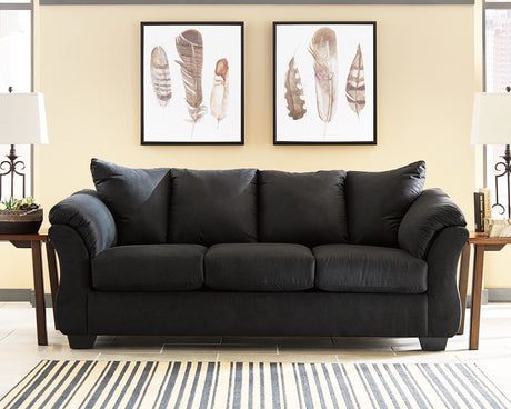 Darcy Black Sofa and Recliner from Ashley - Luna Furniture