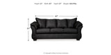 Darcy Black Sofa from Ashley Furniture - Luna Furniture