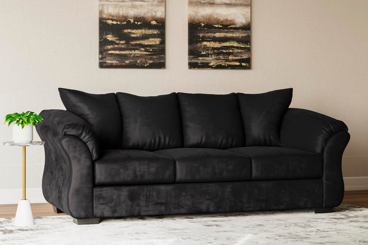 Darcy Black Sofa from Ashley Furniture - Luna Furniture