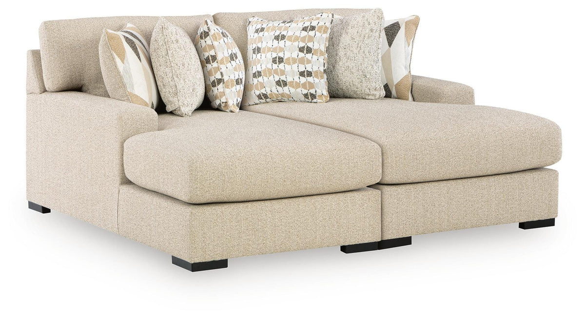 Laurelgrove Pebble Super Chaise from Ashley - Luna Furniture