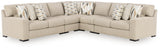 Laurelgrove Pebble 5-Piece Sectional from Ashley - Luna Furniture