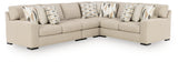 Laurelgrove Pebble 4-Piece Sectional from Ashley - Luna Furniture