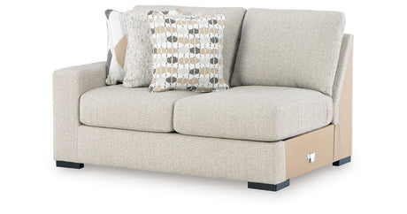 Laurelgrove Pebble Left-Arm Facing Loveseat from Ashley - Luna Furniture