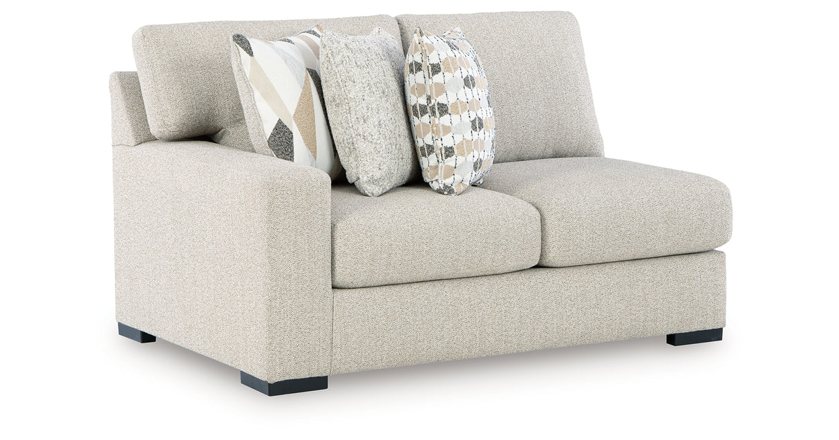 Laurelgrove Pebble Left-Arm Facing Loveseat from Ashley - Luna Furniture