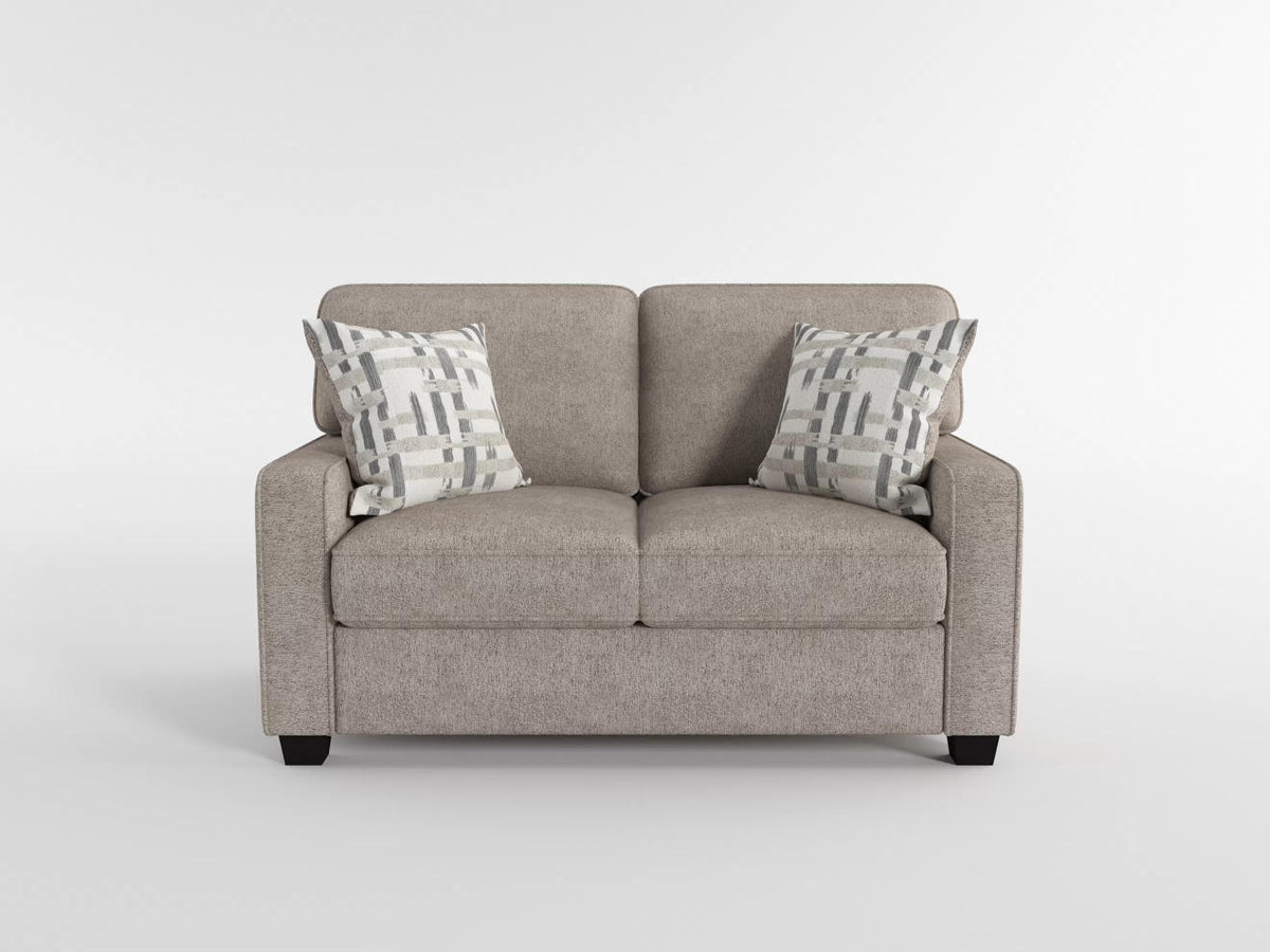Frances Dark Gray Loveseat from Homelegance - Luna Furniture