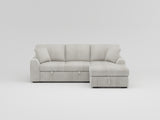 Marsh Gray 2-Piece Sectional with Left Chaise from Homelegance - Luna Furniture