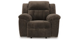 Frohn Chocolate Reclining Sofa and 2 Recliners from Ashley - Luna Furniture